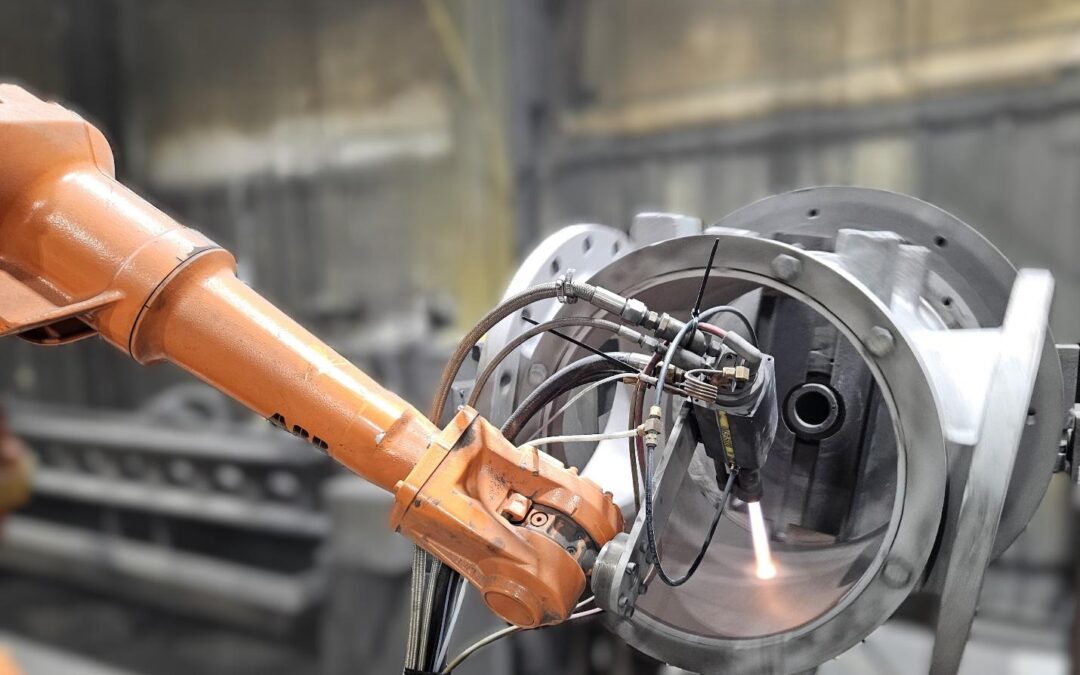 History and Benefits of Robots in Thermal Spray Coating Applications